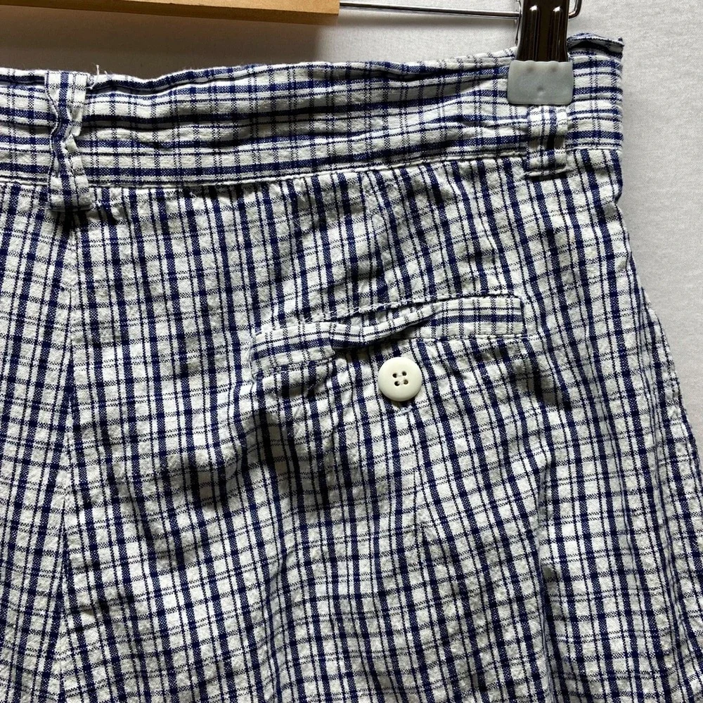 Legacy Shorts Women's‎ Junior 13 Blue White Plaid 8